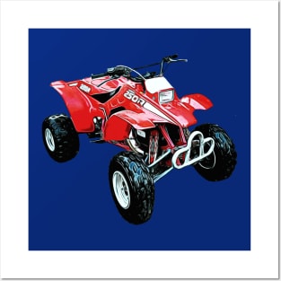 Trx250r Posters and Art